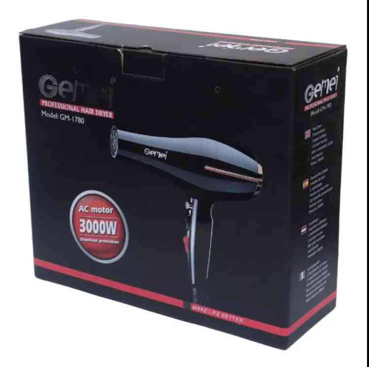 Gemei 3000W Hair Dryer GM-1780